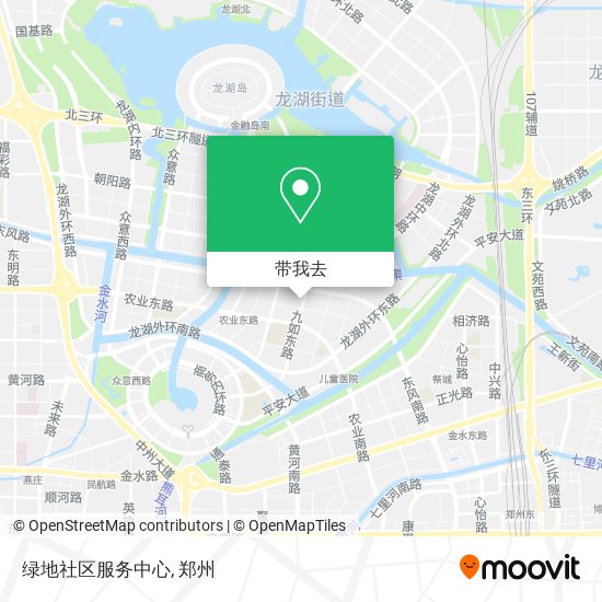绿地社区服务中心地图