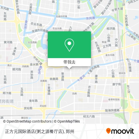 正方元国际酒店(粥之源餐厅店)地图