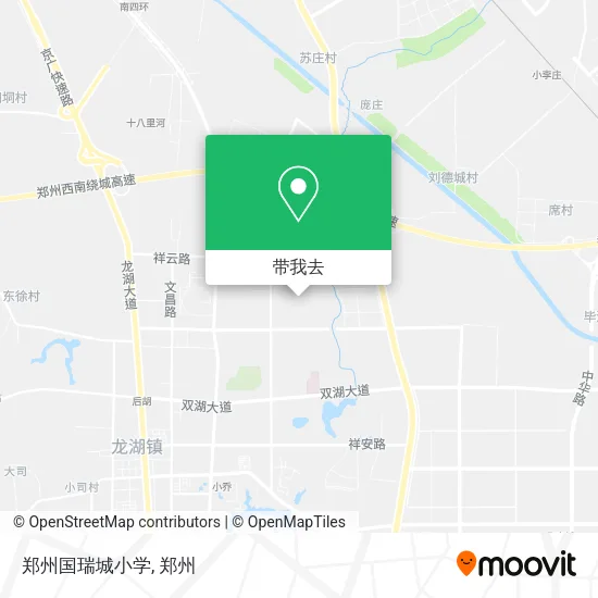 郑州国瑞城小学地图