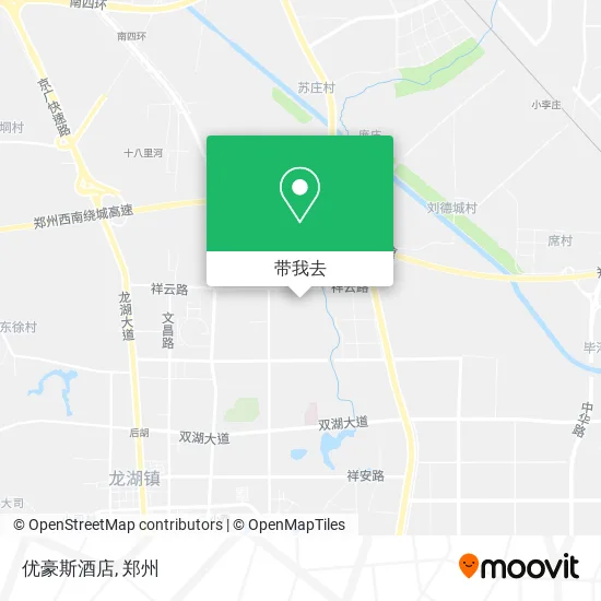 优豪斯酒店地图
