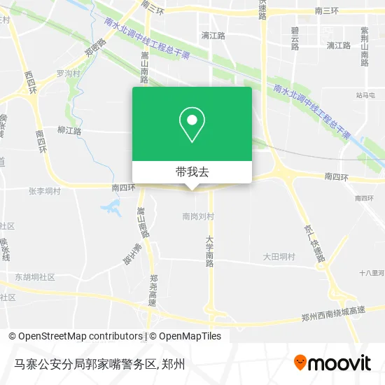 马寨公安分局郭家嘴警务区地图