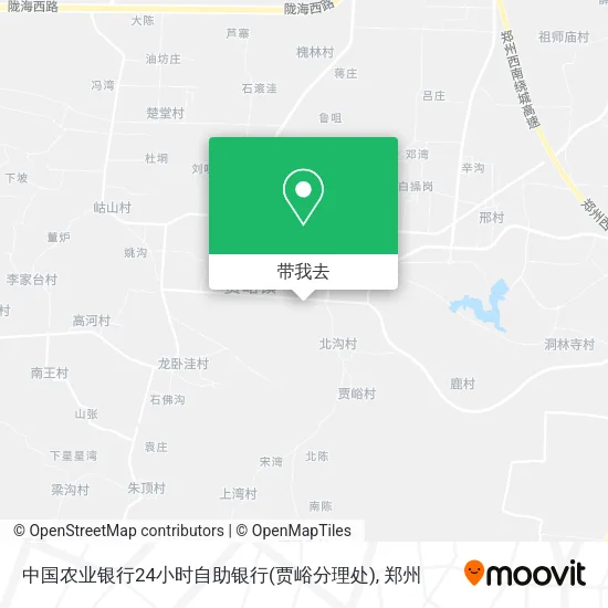 中国农业银行24小时自助银行(贾峪分理处)地图