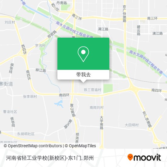 河南省轻工业学校(新校区)-东1门地图