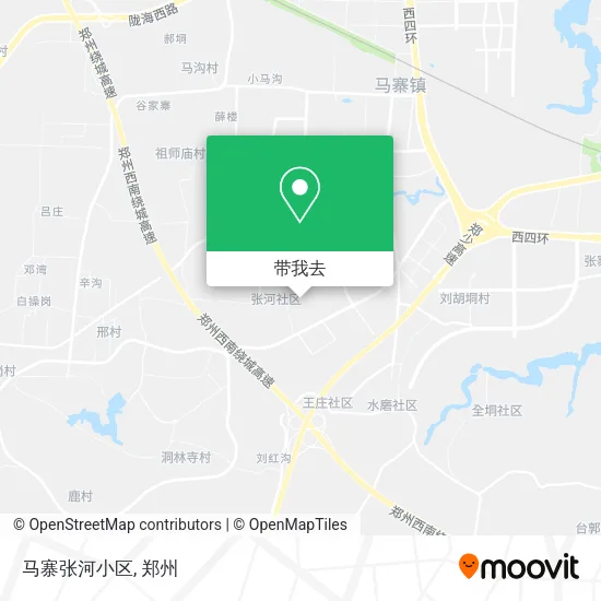 马寨张河小区地图