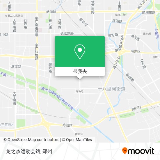 龙之杰运动会馆地图