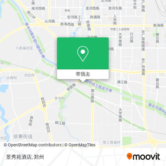 景秀苑酒店地图