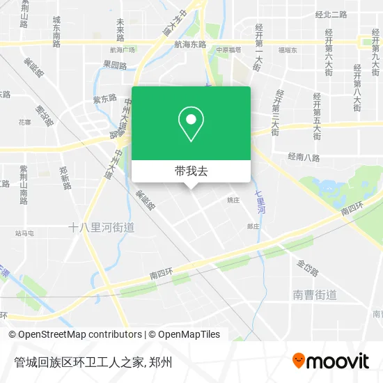 管城回族区环卫工人之家地图
