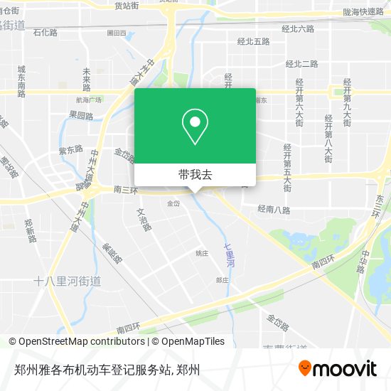 郑州雅各布机动车登记服务站地图