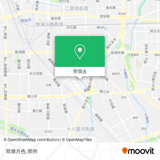 荷塘月色地图