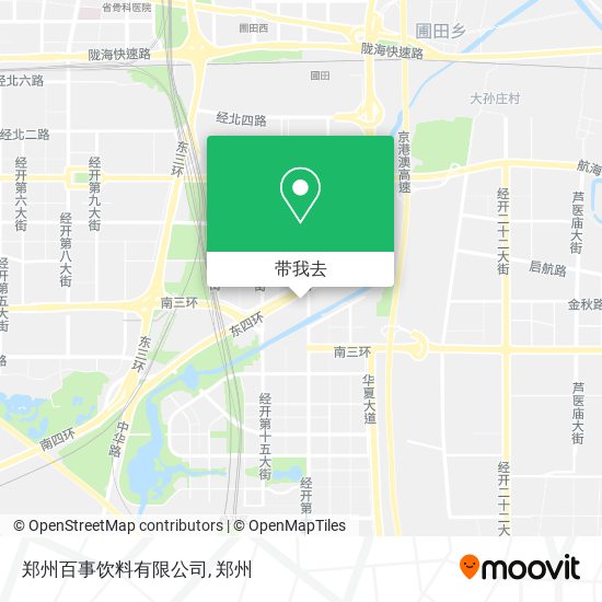 郑州百事饮料有限公司地图