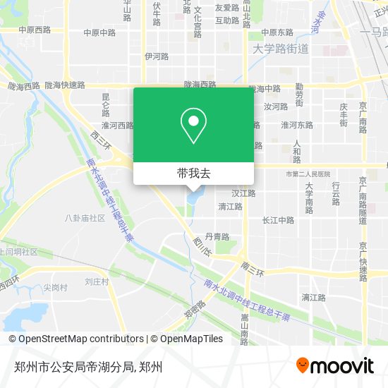 郑州市公安局帝湖分局地图