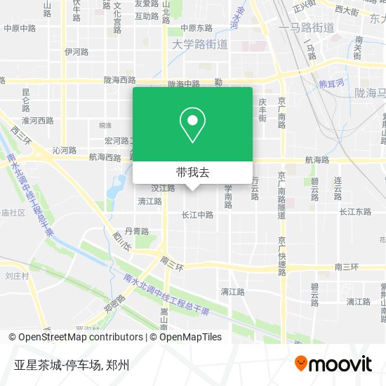 亚星茶城-停车场地图