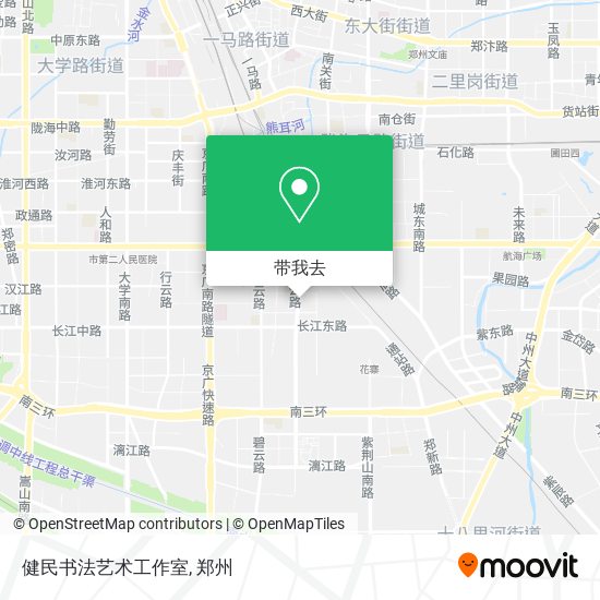 健民书法艺术工作室地图