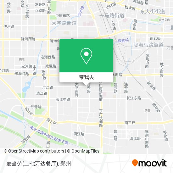麦当劳(二七万达餐厅)地图
