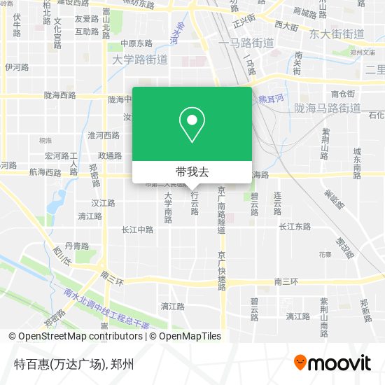 特百惠(万达广场)地图