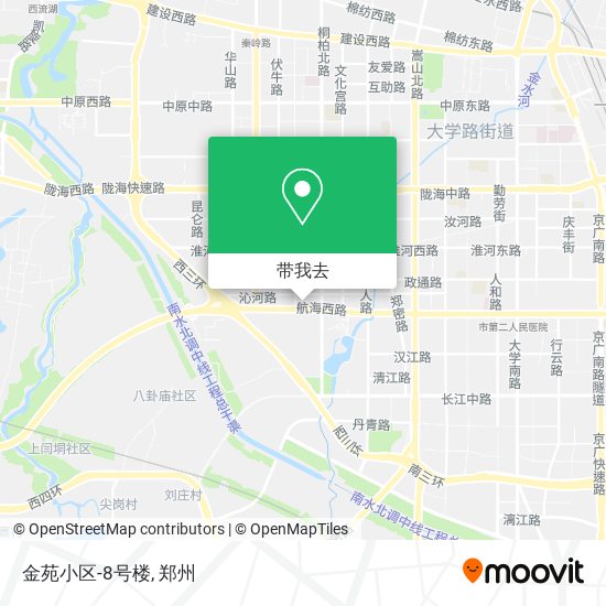 金苑小区-8号楼地图