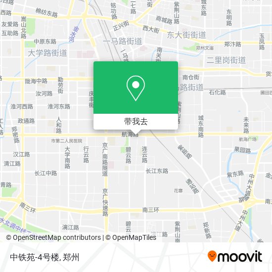 中铁苑-4号楼地图