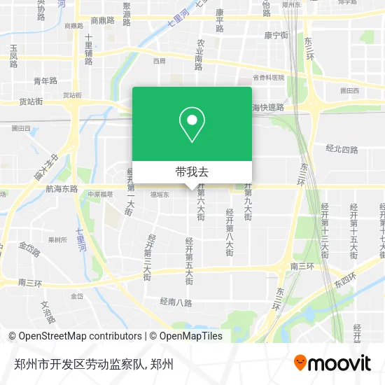 郑州市开发区劳动监察队地图