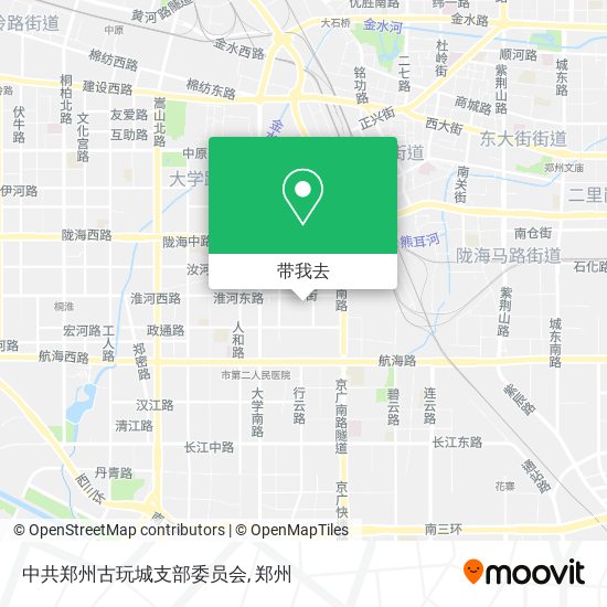 中共郑州古玩城支部委员会地图