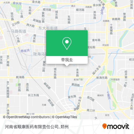 河南省顺康医药有限责任公司地图