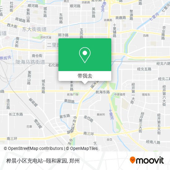桦晨小区充电站--颐和家园地图