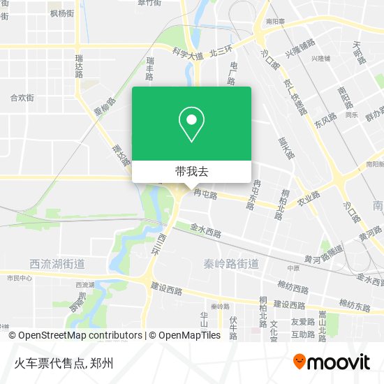 火车票代售点地图