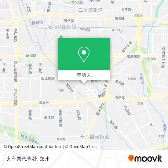 火车票代售处地图
