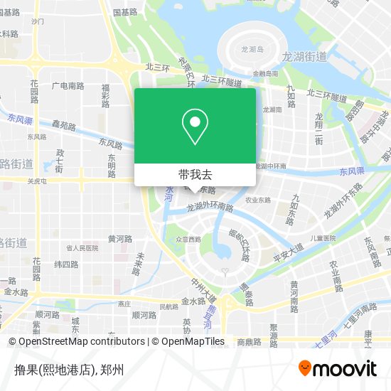 撸果(熙地港店)地图