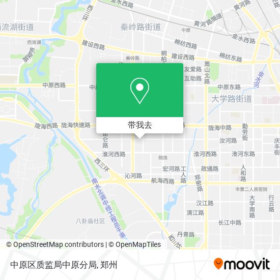 中原区质监局中原分局地图