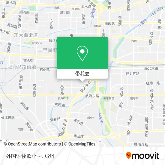 外国语牧歌小学地图