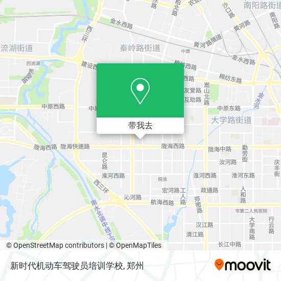 新时代机动车驾驶员培训学校地图