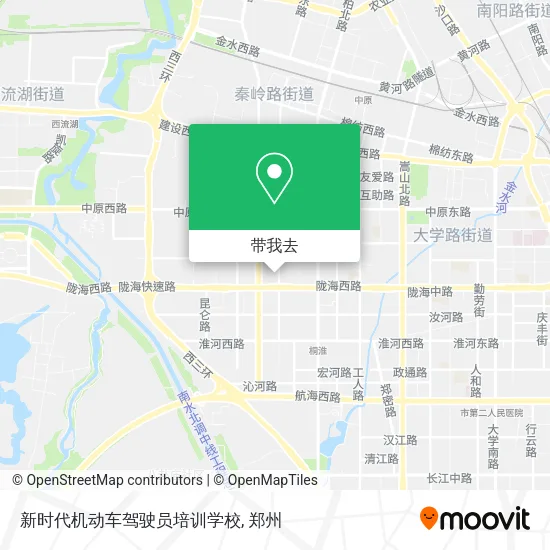 新时代机动车驾驶员培训学校地图