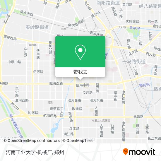 河南工业大学-机械厂地图