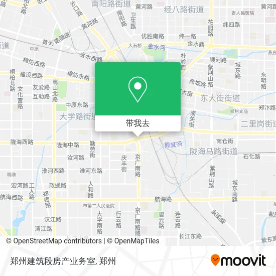 郑州建筑段房产业务室地图