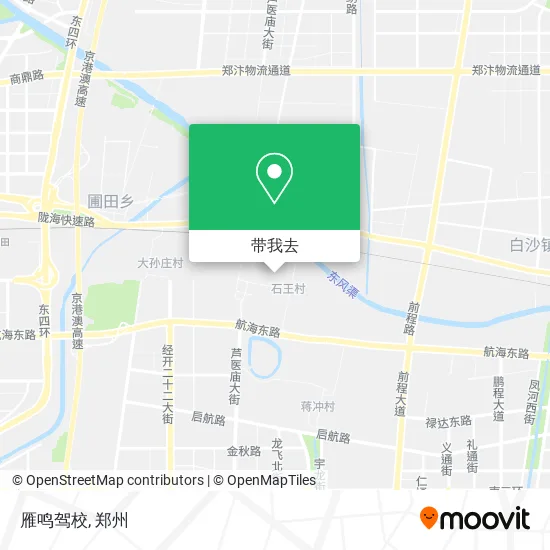雁鸣驾校地图