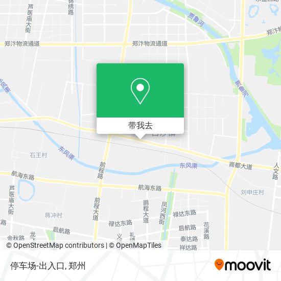 停车场-出入口地图