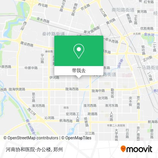 河南协和医院-办公楼地图