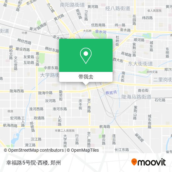 幸福路5号院-西楼地图