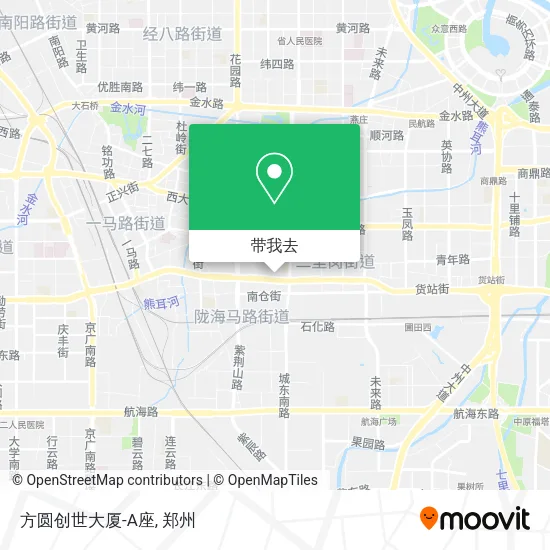 方圆创世大厦-A座地图