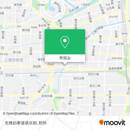 先锋跆拳道俱乐部地图