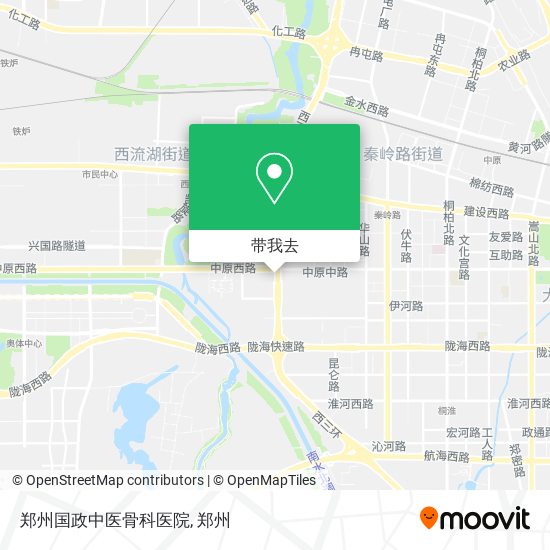 郑州国政中医骨科医院地图