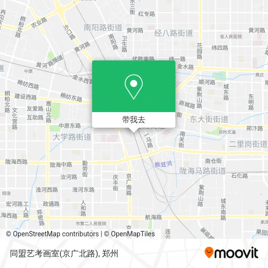 同盟艺考画室(京广北路)地图