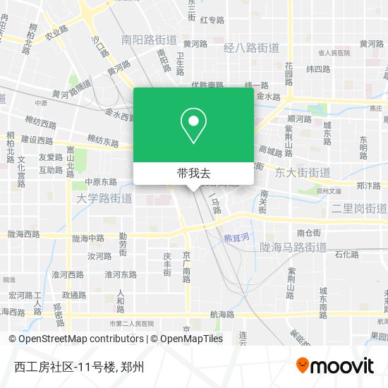 西工房社区-11号楼地图