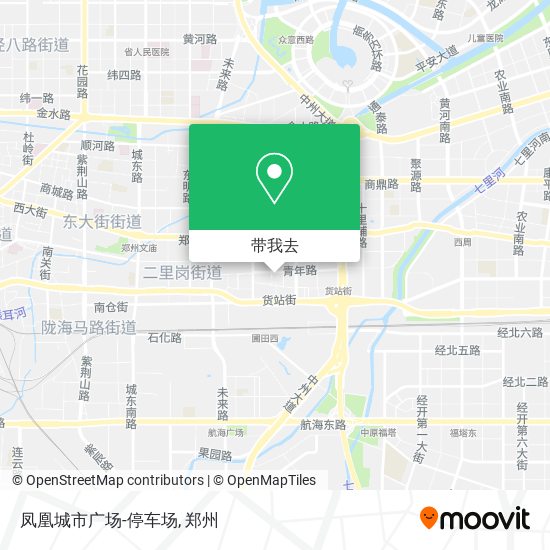 凤凰城市广场-停车场地图