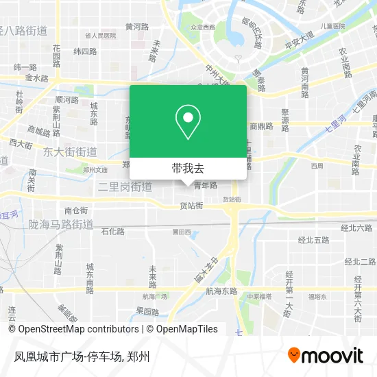 凤凰城市广场-停车场地图