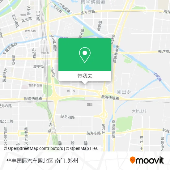 华丰国际汽车园北区-南门地图