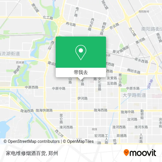 家电维修烟酒百货地图