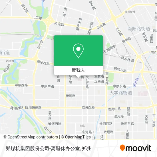 郑煤机集团股份公司-离退休办公室地图