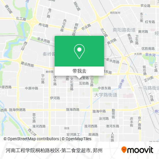 河南工程学院桐柏路校区-第二食堂超市地图