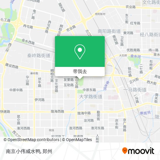 南京小伟咸水鸭地图